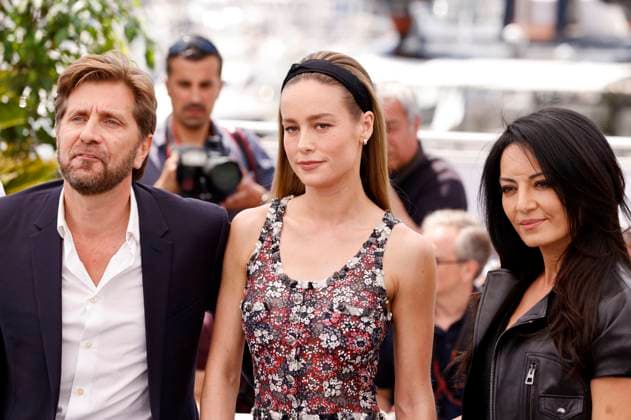 Ruben Östlund, Brie Larson and Maryam Touzani at the International Jury Photocall at the Festival de Cannes 2023 76 Cannes International Film Festival at the Palais des Festivals Cannes, 16 05 2023. Foto:xS.xGabschx xFuturexImage