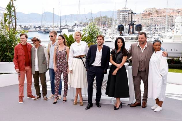 Paul Dano, Atiq Rahimi, Damian Szifron, Brie Larson, Julia Ducournau, Ruben Östlund, Maryam Touzani, Denis Menochet and Rungano Nyoni at the International Jury Photocall at the Festival de Cannes 2023 76 Cannes International Film Festival at the Palais des Festivals Cannes, 16 05 2023. Foto:xS.xGabschx xFuturexImage
