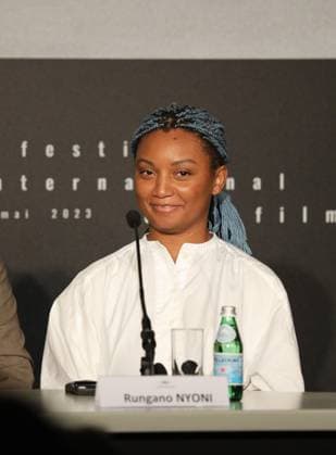 76eme Festival International du Film de Cannes. Conference de presse avec le jury 76th International Cannes Film Festival. Press conference with jury members 291920 2023-05-16 Nyoni, Rungano  Copyright: xIvankaxVoisinx xStarfacex STAR_291920_003