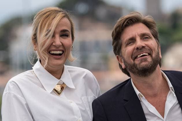 76eme Festival International du Film de Cannes. Photocall avec le jury 76th International Cannes Film Festival. Photocall with jury members 291923 2023-05-16 Cannes France Ducournau, Julia; Ostlund, Ruben  Copyright: xEstellexCarlierx xStarfacex STAR_291923_019