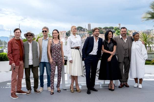 76eme Festival International du Film de Cannes. Photocall avec le jury 76th International Cannes Film Festival. Photocall with jury members 291923 2023-05-16 Cannes France Ducournau, Julia; Touzani, Maryam; Larson, Brie; Ostlund, Ruben; Nyoni, Rungano; Dano, Paul; MÃ nochet, Denis; Rahimi, Atiq; Szifron, Damian  Copyright: xEstellexCarlierx xStarfacex STAR_291923_037