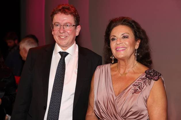 47 Prix Walo 2023 Federal Councillor Albert Rösti with Monika Kaelin Presentation of the 47 Prix Walo for the years 2020 2022 on 14 05 2023 at the SRF television studios in Zurich, Switzerland