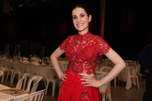 Cloe Maria Salzgeber Prix Walo 2023 Co-host of the award ceremony Cloe Maria Salzgeber award ceremony of the 47 Prix Walo for the years 2020 2022 on 14 05 2023 in the SRF television studios Zurich, Switzerland