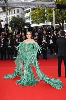 Internationale Filmfestspiele von Cannes, Eröffnung 76th Cannes Film Festival 2023, evening 1 - red carpet of the film Jeanne du Barry - opening ceremony. Pictured: Victoria Bonya  Copyright: xAlbertoxTerenghix xipa-agency.nex xPoolxPhotoxEventsx01x IPA_IPA37973598