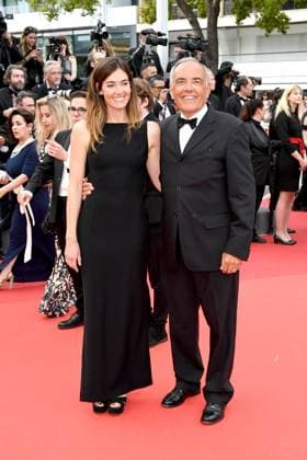 Internationale Filmfestspiele von Cannes, Eröffnung 76th Cannes Film Festival 2023, evening 1 - Opening Red Carpet, Inaugural Ceremony. In the photo: Giulia Rosmarini, Alberto Barbera  Copyright: xAlbertoxTerenghix xipa-agency.nex xPoolxPhotoxEventsx01x IPA_IPA37974279