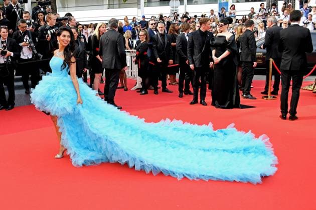 Internationale Filmfestspiele von Cannes, Eröffnung 76th Cannes Film Festival 2023, evening 1 - red carpet of the film Jeanne du Barry - opening ceremony. Pictured: Fagun Thakrar  Copyright: xAlbertoxTerenghix xipa-agency.nex xPoolxPhotoxEventsx01x IPA_IPA37974960
