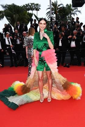 76th Cannes Film Festival 2023, evening 1 - red carpet of the film Jeanne du Barry - opening ceremony. Pictured: Elvira Jain  Copyright: xSimonexComix xipa-agency.netx xPoolxPhotoxEventsx01x IPA_IPA37975856
