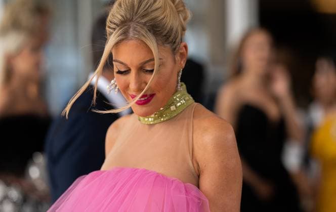 76e Festival International du Film de Cannes. Sortie du Martinez pour les marches. 76th International cannes Film Festival. Celebrities leaving Martinez Hotel for red carpet 291932 2023-05-16 Cannes France Golan, Hofit  Copyright: xEstellexCarlierx xStarfacex STAR_291932_022