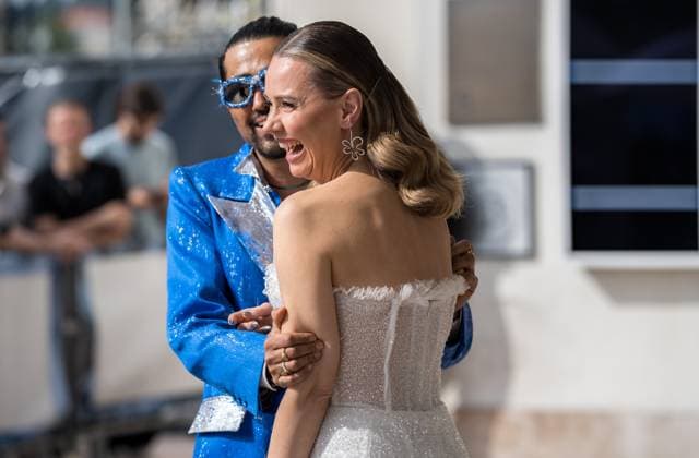 76e Festival International du Film de Cannes. Sortie du Martinez pour les marches. 76th International cannes Film Festival. Celebrities leaving Martinez Hotel for red carpet 291932 2023-05-16 Cannes France  Copyright: xEstellexCarlierx xStarfacex STAR_291932_043