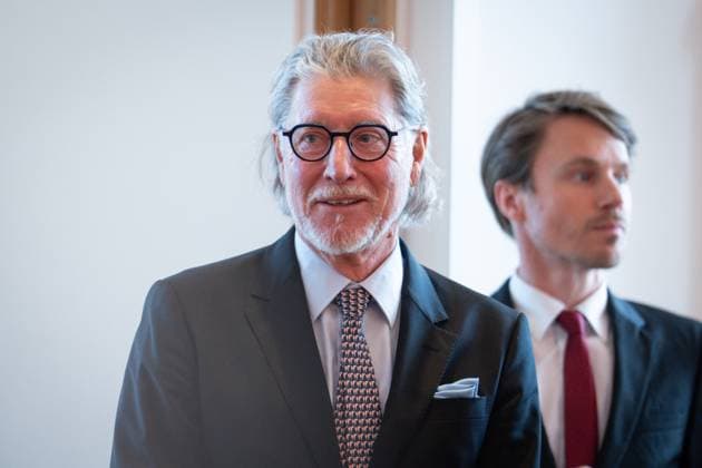 Award of the State Prize 2023 of the State of North Rhine Westphalia to the Chancellor a D Current, 16 05 2023, Cologne, footballer Toni Schumacher on the red carpet for the award of the State Prize 2023 of the State of North Rhine Westphalia to the Chancellor a D in the Flora in Cologne Cologne North Rhine Westphalia Germany