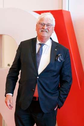 Politician Elmar Brok CDU at the award ceremony of the State Prize of the State of NRW to Chancellor a D Dr Angela Merkel in the Flora Cologne, 16 05 2023 NRW Germany Copyright: xChristophxHardtx