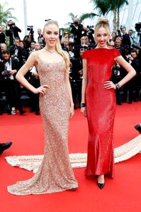 Princess Maria Carolina de Bourbon des Deux Siciles and Princess Maria Chiara de Bourbon des Deux Siciles at the Opening Ceremony with the premiere of the feature film Jeanne du Barry at the Festival de Cannes 2023 76 Cannes International Film Festival at the Palais des Festivals Cannes, 16 05 2023 Foto:xD.xBedrosianx xFuturexImage