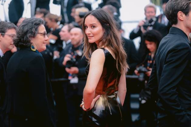 76e Festival International du Film de Cannes. Montee des marches d ouverture. 76th International Cannes Film festival. Opening Red carpet with Jeanne du Bary movie presentation 291927 2023-05-16 Cannes France Demoustier, AnaÃ¯s  Copyright: xTerencexBaelenx STAR_291927_018