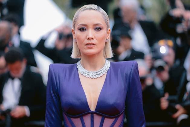 76e Festival International du Film de Cannes. Montee des marches d ouverture. 76th International Cannes Film festival. Opening Red carpet with Jeanne du Bary movie presentation 291927 2023-05-16 Cannes France Klementieff, Pom  Copyright: xTerencexBaelenx STAR_291927_020