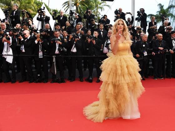 76th Cannes Film Festival 2023, evening 1 - red carpet of the film Jeanne du Barry - opening ceremony. Pictured: Victoria Silvstedt  Copyright: xSimonexComix xipa-agency.netx xPoolxPhotoxEventsx01x IPA_IPA37979115