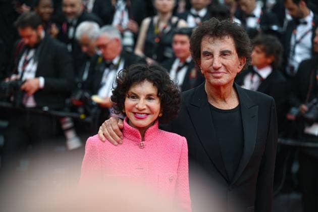 76e Festival International du film de Cannes.Montee des marches du film Jeanne du Barry - 76th International Cannes Film Festival. Red Carpet of Jeanne du Barry - Monique Lang, Jack Lang 291888 2023-05-16  Copyright: xMaylox xStarfacex STAR_291888_283
