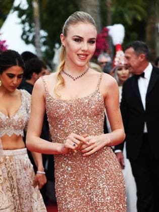 76th Cannes Film Festival 2023, evening 1 - red carpet of the film Jeanne du Barry - opening ceremony. Pictured: Princess Maria Carolina De Bourbon des Deux Siciles  Copyright: xSimonexComix xipa-agency.netx xPoolxPhotoxEventsx01x IPA_IPA37980291