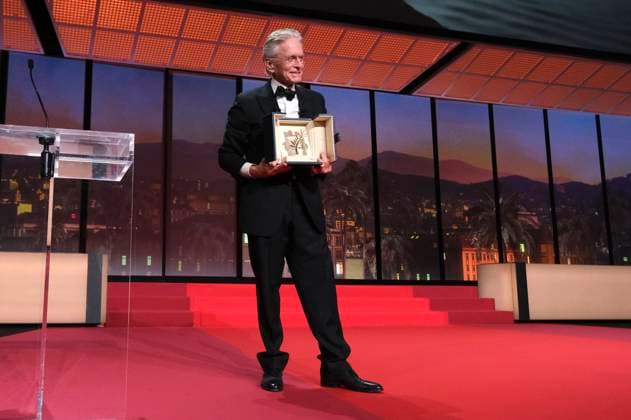 Michael Douglas at the Opening Ceremony with the award of the Palme dOr for Lifetime Achievement to Michael Douglas at the Festival de Cannes 2023 76 Cannes International Film Festival at the Palais des Festivals Cannes, 16 05 2023. Foto:xD.xBedrosianx xFuturexImage