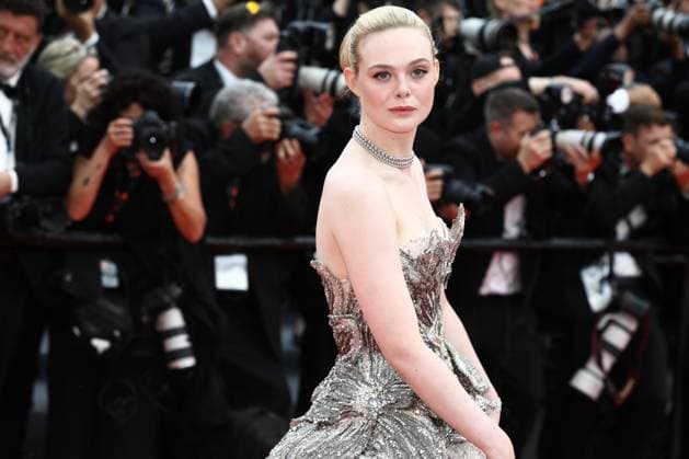 May 16, 2023, Cannes, Cote d Azur, France: ELLE FANNING attends the screening of Jeanne du Barry and Opening Ceremony red carpet for the 76th Annual Cannes Film Festival at Palais des Festivals on May 16, 2023 in Cannes, France Cannes France - ZUMAc179 20230516_zep_c179_339 Copyright: xMickaelxChavetx