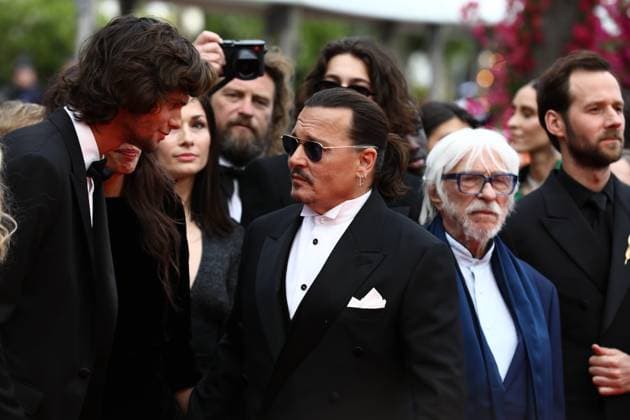 May 16, 2023, Cannes, Cote d Azur, France: JOHNNY DEPP attends the screening of Jeanne du Barry and Opening Ceremony red carpet for the 76th Annual Cannes Film Festival at Palais des Festivals on May 16, 2023 in Cannes, France Cannes France - ZUMAc179 20230516_zep_c179_356 Copyright: xMickaelxChavetx