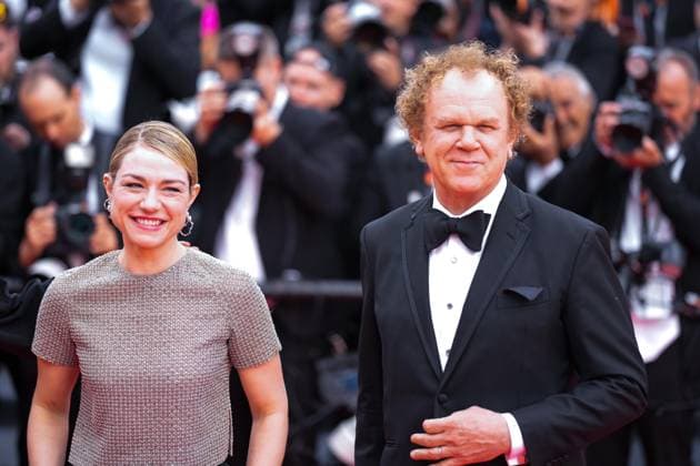 The Jeanne du Barry Film Premiere at the 76th Edition of the Cannes Film Festival John C. Reilly and Emilie Dequenne attend the opening gala night and red carpet event of the movie Jeanne du Barry , during the opening ceremony of the 76th edition of the Cannes Film Festival on May 16 2023, in Cannes, France Cannes Palace of Festivals and Congresses of Cannes Cannes France Copyright: xAlexandraxFechetex _ADR6479