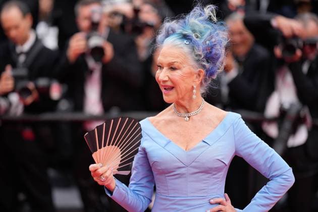 The Jeanne du Barry Film Premiere at the 76th Edition of the Cannes Film Festival Dame Helen Mirren attends the opening gala night and red carpet event of the movie Jeanne du Barry , during the opening ceremony of the 76th edition of the Cannes Film Festival on May 16 2023, in Cannes, France Cannes Palace of Festivals and Congresses of Cannes Cannes France Copyright: xAlexandraxFechetex _ADR7101