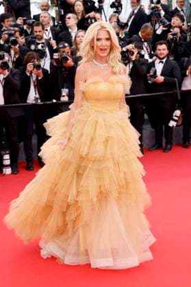 Victoria Silvstedt at the Opening Ceremony with the premiere of the feature film Jeanne du Barry at the Festival de Cannes 2023 76 Cannes International Film Festival at the Palais des Festivals Cannes, 16 05 2023. Foto:xS.xGabschx xFuturexImage