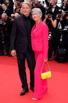 Mads Mikkelsen with wife Hanne Jacobsen at the Opening Ceremony with the premiere of the feature film Jeanne du Barry at the Festival de Cannes 2023 76 Cannes International Film Festival at the Palais des Festivals Cannes, 16 05 2023 Foto:xS.xGabschx xFuturexImage