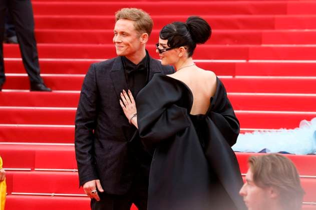 Matthias Schweighöfer with girlfriend Ruby O Fee at the Opening Ceremony with the premiere of the feature film Jeanne du Barry at the Festival de Cannes 2023 76 Cannes International Film Festival at the Palais des Festivals Cannes, 16 05 2023. Foto:xS.xGabschx xFuturexImage