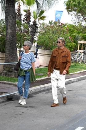 76th Cannes Film Festival 2023, celebrity sighting, Mads Mikkelsen and wife Hanne Jacobsen on the Croisette  Copyright: xSimonexComix xipa-agency.netx xPoolxPhotoxEventsx01x IPA_IPA37990900