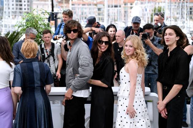 76th Cannes Film Festival 2023, Photocall film Jeanne du Barry . Pictured: MaÃ¯wenn, Pauline Pollmann, Thibault Bonenfant, Diego Le Fur  Copyright: xAlbertoxTerenghi PoolxPhotoxEvenx xPoolxPhotoxEventsx01x IPA_IPA37992423