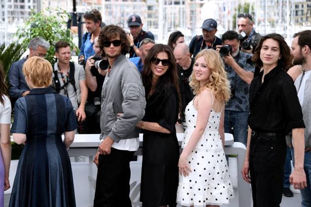 76th Cannes Film Festival 2023, Photocall film Jeanne du Barry . Pictured: MaÃ¯wenn, Pauline Pollmann, Thibault Bonenfant, Diego Le Fur  Copyright: xAlbertoxTerenghi PoolxPhotoxEvenx xPoolxPhotoxEventsx01x IPA_IPA37992426