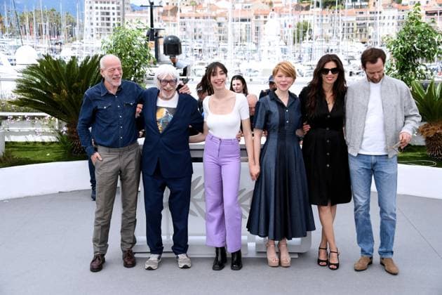 76th Cannes Film Festival 2023, Photocall film Jeanne du Barry . Pictured: Benjamin Lavernhe, MaÃ¯wenn, India Hair, Suzane De Baecque, Pierre Richard, Pascal Greggory  Copyright: xAlbertoxTerenghi PoolxPhotoxEvenx xPoolxPhotoxEventsx01x IPA_IPA37992437