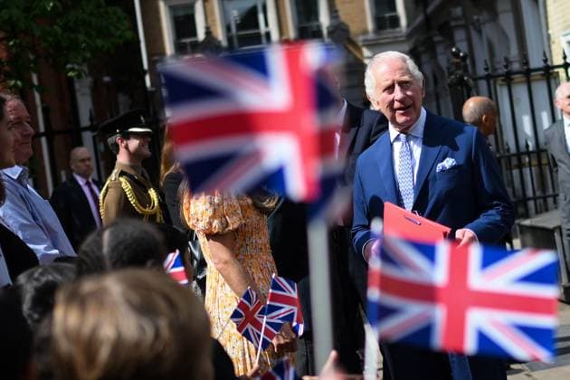Entertainment Themen der Woche KW20 Entertainment Bilder des Tages . 17 05 2023. London, United Kingdom. King Charles III and Queen Camilla visit St.Pauls Church in Covent Garden, London, their first joint engagement since the Coronation.  xPoolx xi-Imagesx IIM-24385-0001