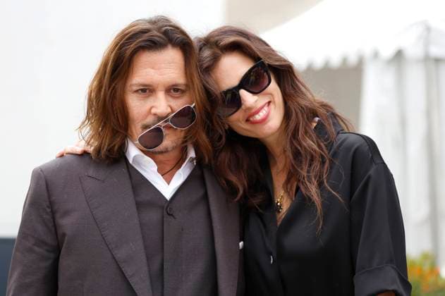 Maiwenn and Johnny Depp at the photocall for the feature film Jeanne du Barry at the Festival de Cannes 2023 76 Cannes International Film Festival at the Palais des Festivals Cannes, 17 ,05 2023. Foto:xD.xBedrosianx xFuturexImage