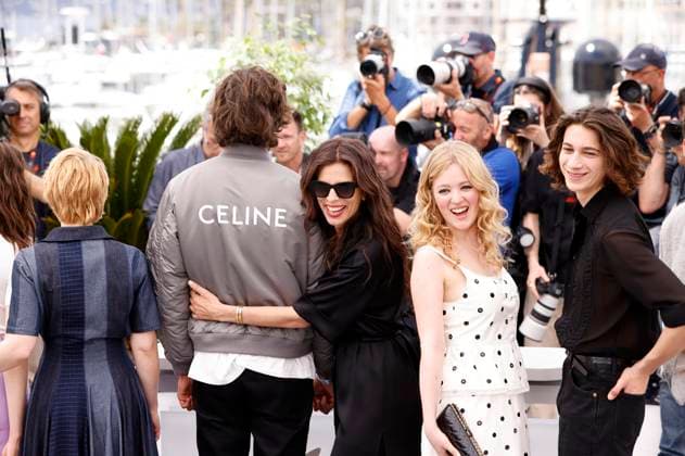 India Hair, Diego Le Fur, Maiwenn, Pauline Pollmann and Thibault Bonenfant at the photocall for the feature film Jeanne du Barry at the Festival de Cannes 2023 76 Cannes International Film Festival at the Palais des Festivals Cannes, 17 05 2023. Foto:xS.xGabschx xFuturexImage