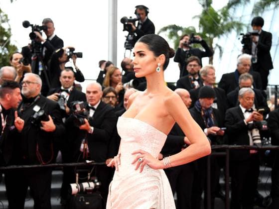 76th Cannes Film Festival 2023, evening 2 - Red Carpet of the film Monster Pictured : Farah Abdel Aziz  Copyright: xManuelexMangiarottix xipa-agencyx xPoolxPhotoxEventsx01x IPA_IPA38001230