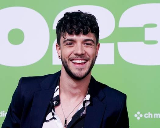 17 05 2023, Zug, Bossard Arena, SWISS MUSIC AWARDS, singer Luca Hänni poses for a photo on the red carpet Zug Bossard Arena Zug Switzerland  Copyright: xJustPictures.ch DanielaxPorcellix