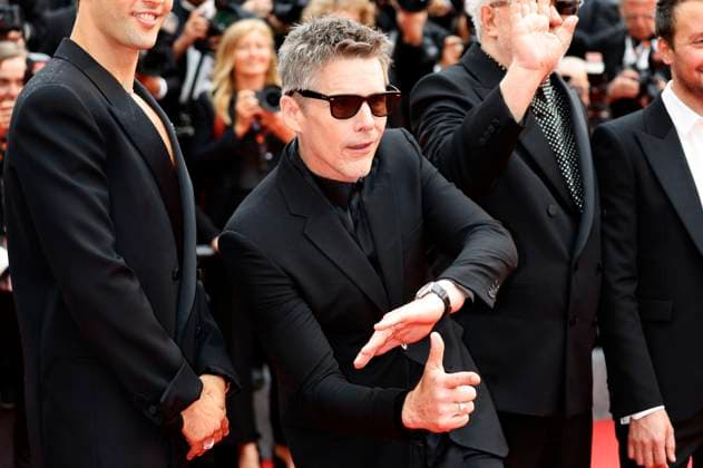 Ethan Hawke at the premiere of the feature film Monster Kaibutsu at the Festival de Cannes 2023 76 Cannes International Film Festival at the Palais des Festivals Cannes, 17 05 2023. Foto:xD.xBedrosianx xFuturexImage