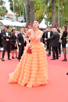 Urvashi Rautela at the MONSTER KAIBUTSU Premiere 76 Cannes Film Festival 17 05 2023