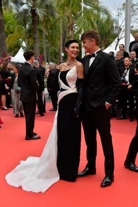 Anja Rubik and Nicolas Krause at the MONSTER KAIBUTSU Premiere 76 Cannes Film Festival 17 05 2023