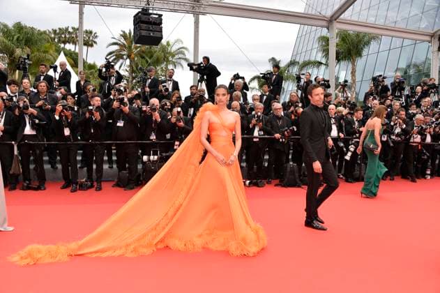 Sara Sampaio at the MONSTER KAIBUTSU Premiere 76 Cannes Film Festival 17 05 2023
