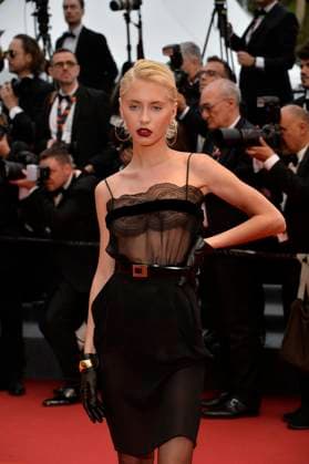 Iris Law at the MONSTER KAIBUTSU Premiere 76 Cannes Film Festival 17 05 2023