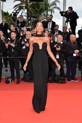 Laura Harrier at the MONSTER KAIBUTSU Premiere 76 Cannes Film Festival 17 05 2023