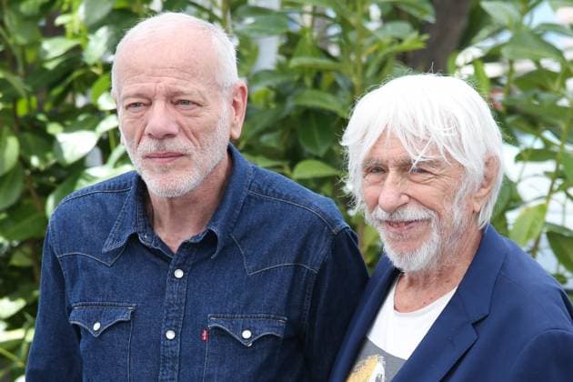 76e Festival International du Film de Cannes. Photocall du film Jeanne du Barry . 76th Cannes Film Festival. Photocall with cast of the film Jeanne du Barry . Pascal Greggory and Pierre Richard. 292023 2023-05-17 Cannes France  Copyright: xIsabellexVautierx xStarfacex STAR_292023_002
