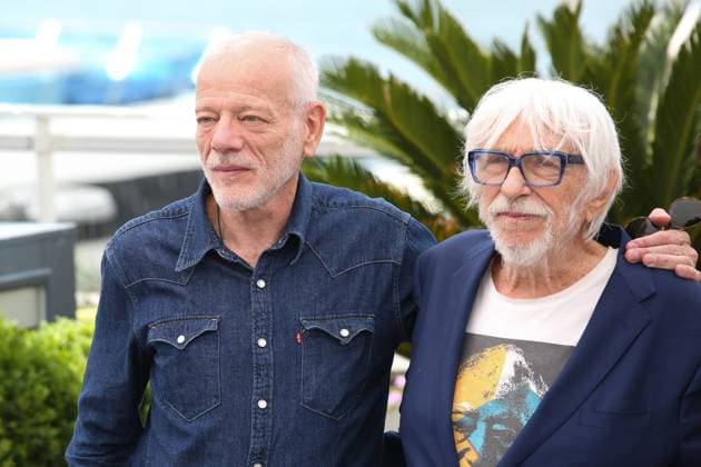 76e Festival International du Film de Cannes. Photocall du film Jeanne du Barry . 76th Cannes Film Festival. Photocall with cast of the film Jeanne du Barry . Pascal Greggory and Pierre Richard. 292023 2023-05-17 Cannes France  Copyright: xIsabellexVautierx xStarfacex STAR_292023_018