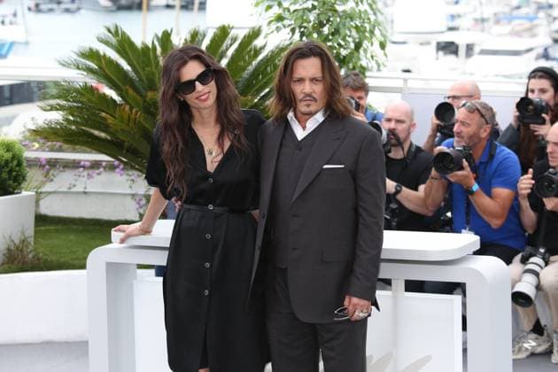 76e Festival International du Film de Cannes. Photocall du film Jeanne du Barry . 76th Cannes Film Festival. Photocall with cast of the film Jeanne du Barry . Maiwenn and Johnny Depp. 292023 2023-05-17 Cannes France  Copyright: xIsabellexVautierx xStarfacex STAR_292023_073