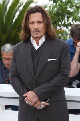76e Festival International du Film de Cannes. Photocall du film Jeanne du Barry . 76th Cannes Film Festival. Photocall with cast of the film Jeanne du Barry . Johnny Depp. 292023 2023-05-17 Cannes France  Copyright: xIsabellexVautierx xStarfacex STAR_292023_075