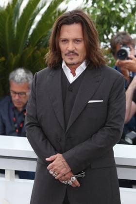 76e Festival International du Film de Cannes. Photocall du film Jeanne du Barry . 76th Cannes Film Festival. Photocall with cast of the film Jeanne du Barry . Johnny Depp. 292023 2023-05-17 Cannes France  Copyright: xIsabellexVautierx xStarfacex STAR_292023_078