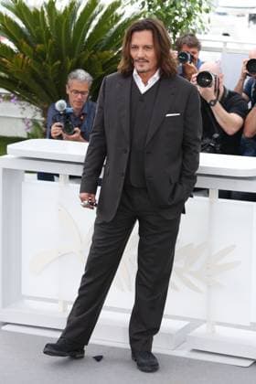 76e Festival International du Film de Cannes. Photocall du film Jeanne du Barry . 76th Cannes Film Festival. Photocall with cast of the film Jeanne du Barry . Johnny Depp. 292023 2023-05-17 Cannes France  Copyright: xIsabellexVautierx xStarfacex STAR_292023_095
